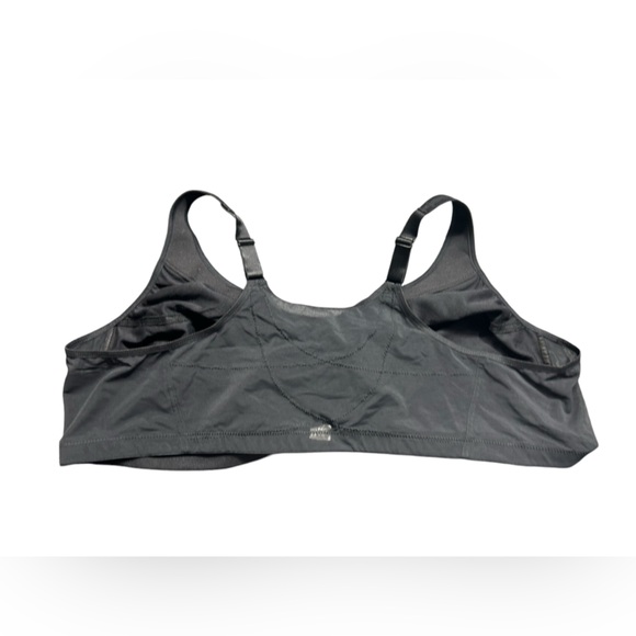 GLAMORISE black full figure 56C wirefree MagicLift front close posture bra NWOT - Picture 4 of 9